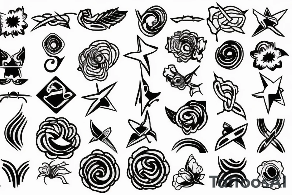 a subtle symbol that makes the wearer free and sexually liberated tattoo idea