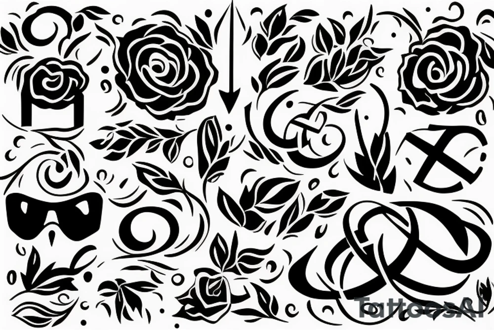 a subtle symbol that makes the wearer free and sexually liberated tattoo idea