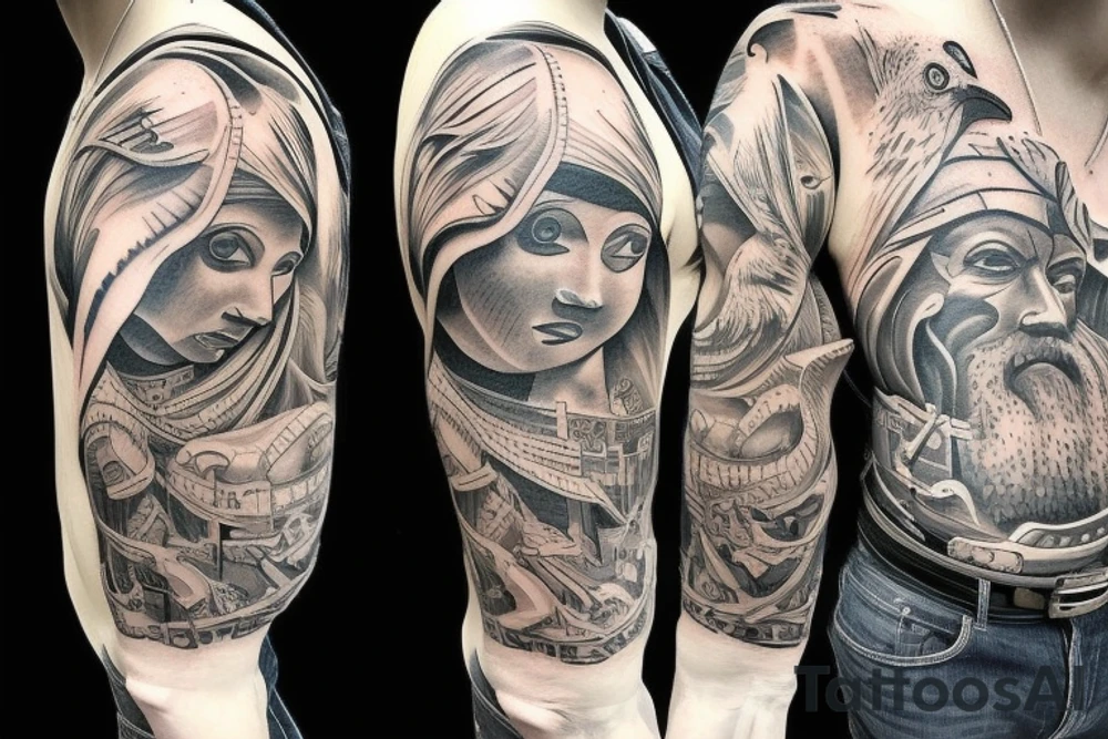 Noah’s ark tattoo idea
