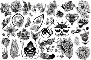 Soft, unique, indie, tattoo idea
