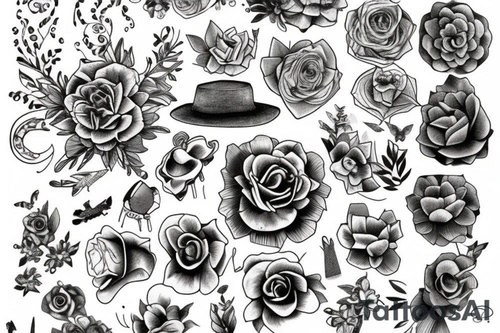 Soft, indie tattoo idea
