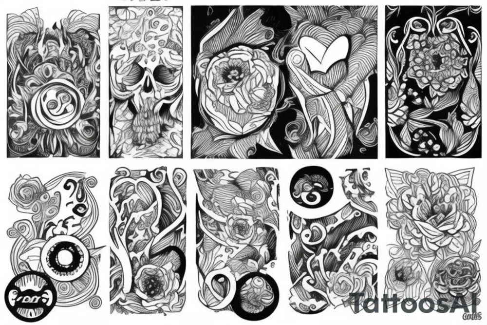 Soft, indie tattoo idea