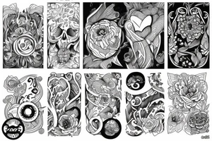 Soft, indie tattoo idea