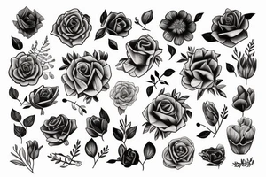 Masculine, soft, different, no flowers tattoo idea