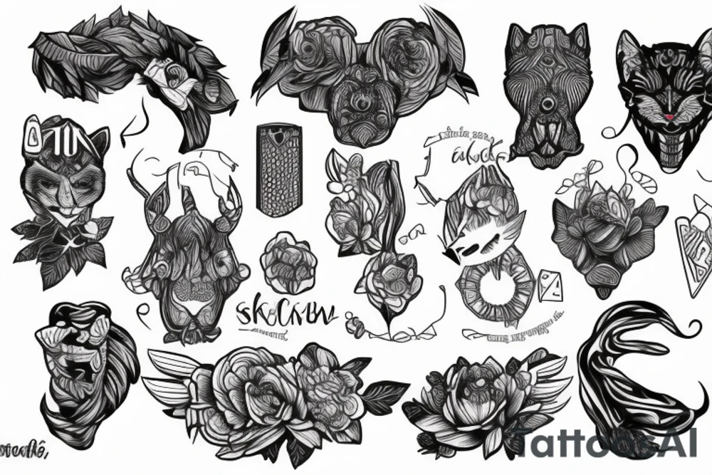 Masculine, soft, different, tattoo idea