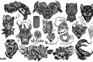 Masculine, soft, different, tattoo idea