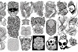 Masculine, soft, different, tattoo idea