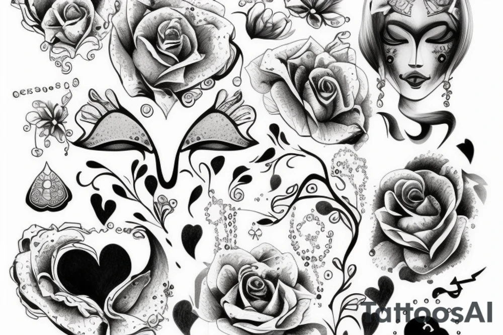 feminine tattoo for organ donation tattoo idea