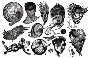 Atlas, Sisyphus, Icarus tattoo idea
