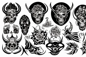 Devil tattoo idea