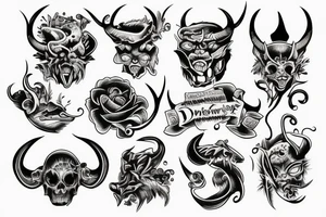 Devil tattoo idea