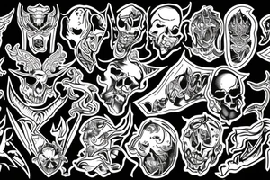 devils angle tattoo idea