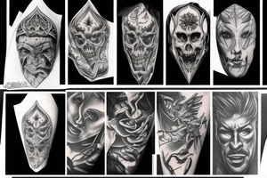 devils angle tattoo idea