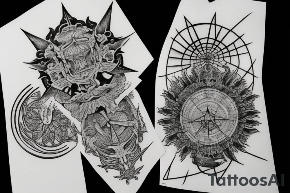 the ninth gate tattoo idea