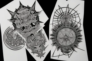 the ninth gate tattoo idea