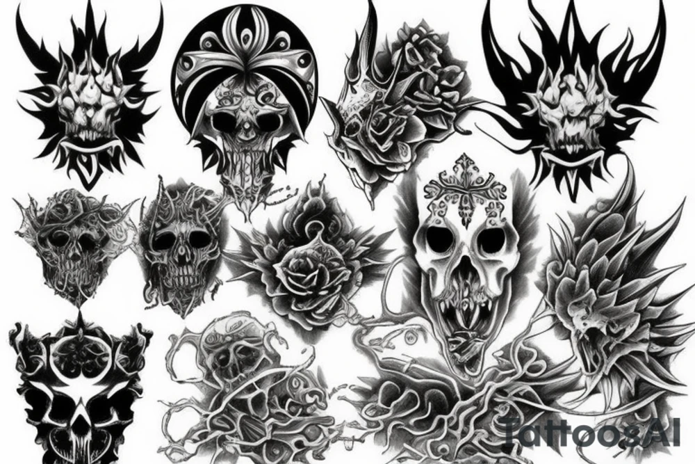 the ninth gate tattoo idea