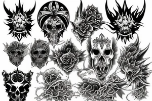 the ninth gate tattoo idea