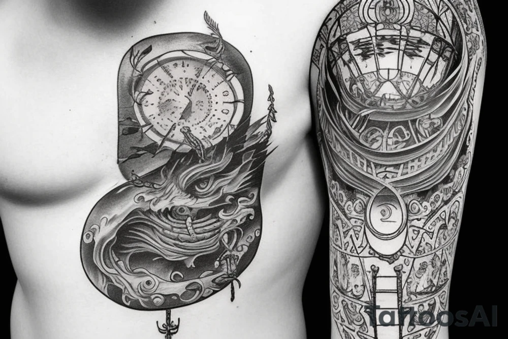 the ninth gate tattoo idea