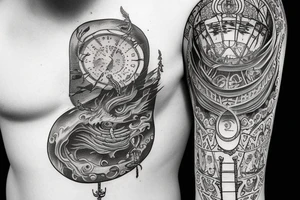 the ninth gate tattoo idea