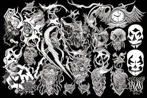 the ninth gate tattoo idea