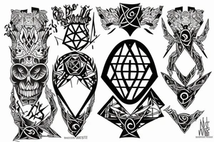 the ninth gate tattoo idea