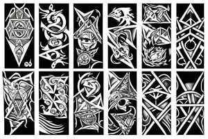 the ninth gate tattoo idea