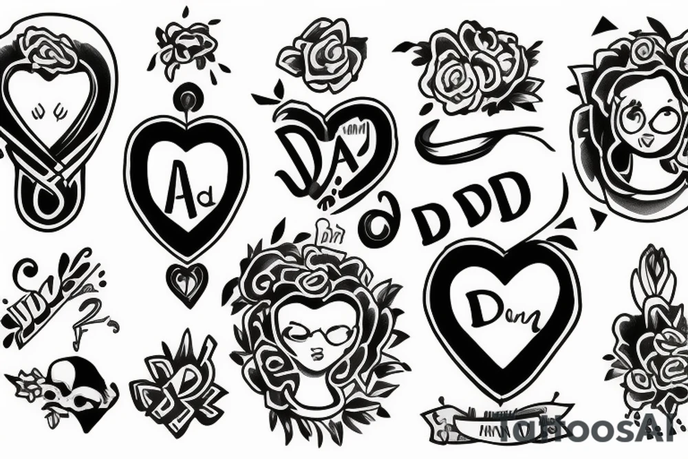 Dad mom and brother tattoo idea