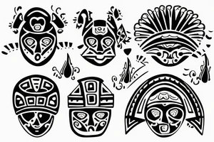 Dad mom and brother tattoo idea