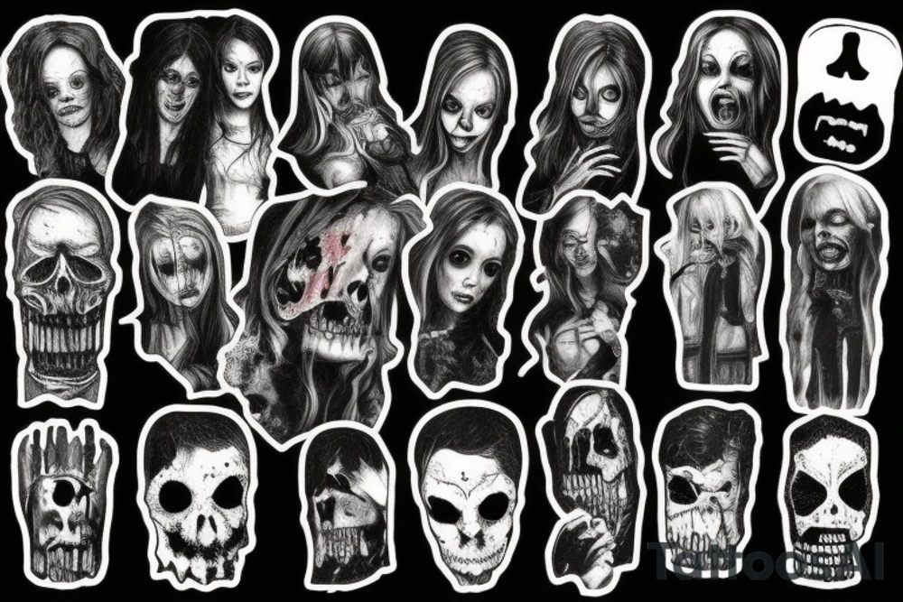 I'm livin' in a horror film
Whеre I'm both the killer and the final girl tattoo idea