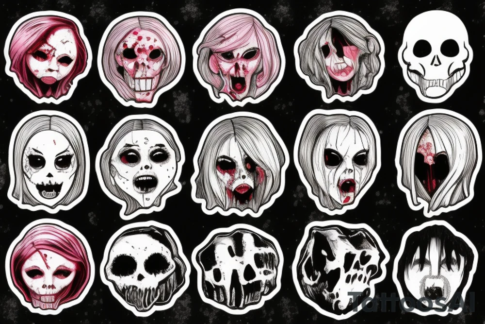 I'm livin' in a horror film
Whеre I'm both the killer and the final girl tattoo idea