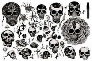Death is imminent, life is impermanent tattoo idea