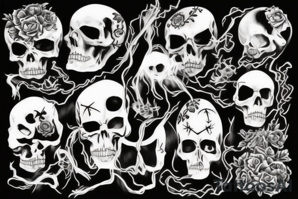 Death is imminent, life is impermanent tattoo idea