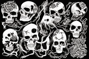 Death is imminent, life is impermanent tattoo idea