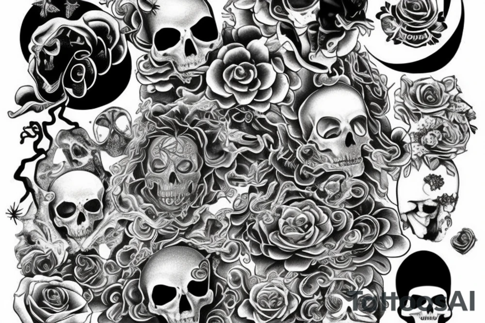 Death is imminent, life is impermanent tattoo idea