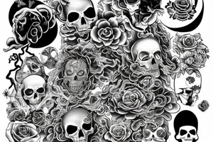 Death is imminent, life is impermanent tattoo idea