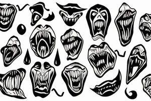 Scream tattoo idea