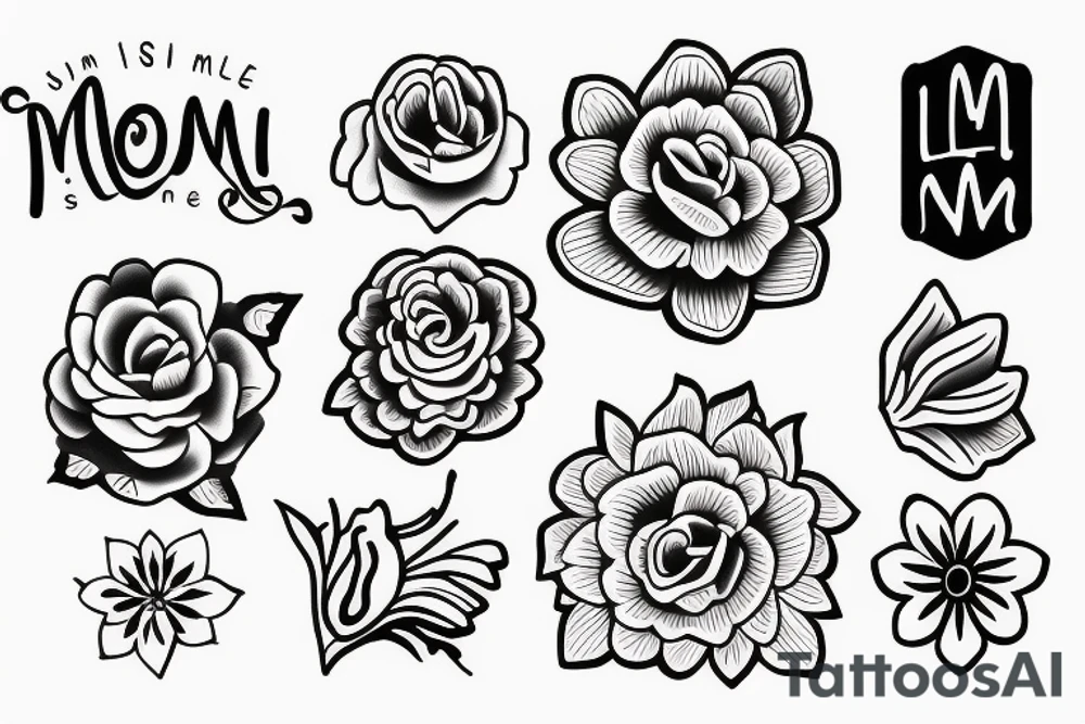 small simple for my mom tattoo idea