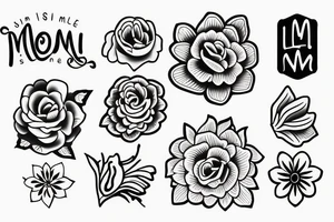 small simple for my mom tattoo idea