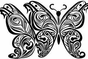 butterfly tattoo idea
