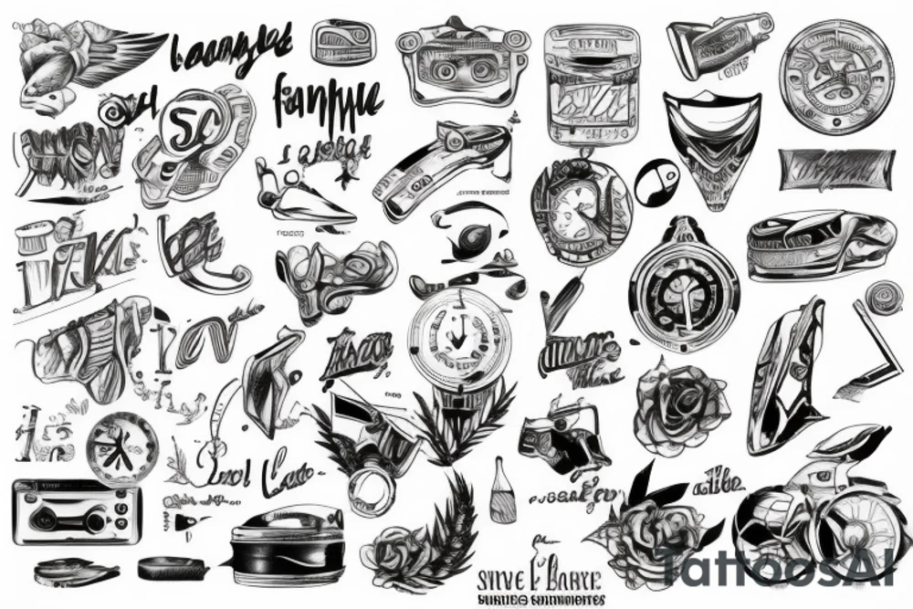Formula 1 tattoo idea