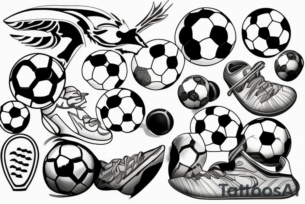 Soccer tattoo idea