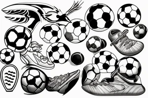 Soccer tattoo idea