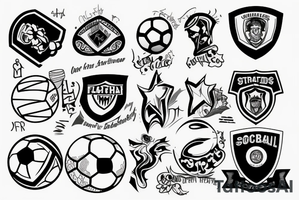 Soccer tattoo idea