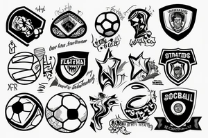Soccer tattoo idea