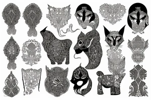 Persian tattoo idea