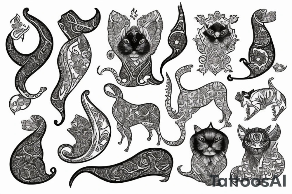 Persian tattoo idea