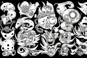 Italian theme tattoo idea