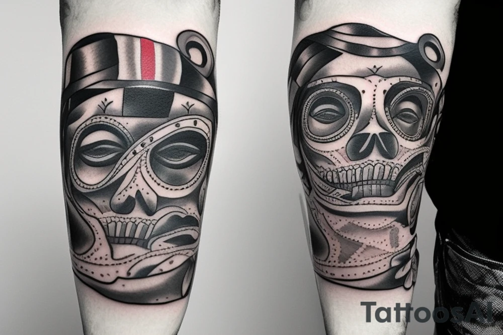Old Italian culture tattoo idea