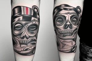 Old Italian culture tattoo idea