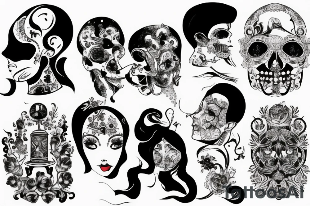 Old Italian culture tattoo idea